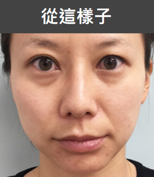 充滿疲態的臉